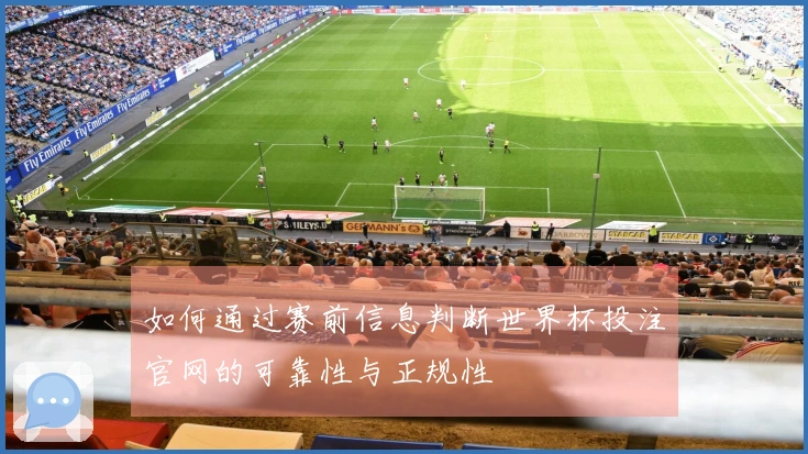 如何通过赛前信息判断世界杯投注官网的可靠性与正规性